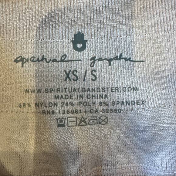 NWT Spiritual Gangster Love Sculpt Jacquard Leggings -XS/S and M/L - Picture 6 of 8